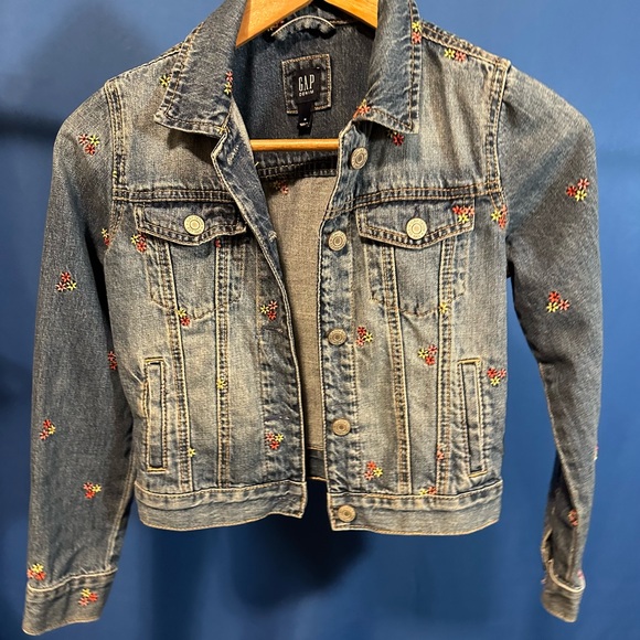Girls Gap Jean jacket size medium. - Picture 2 of 5